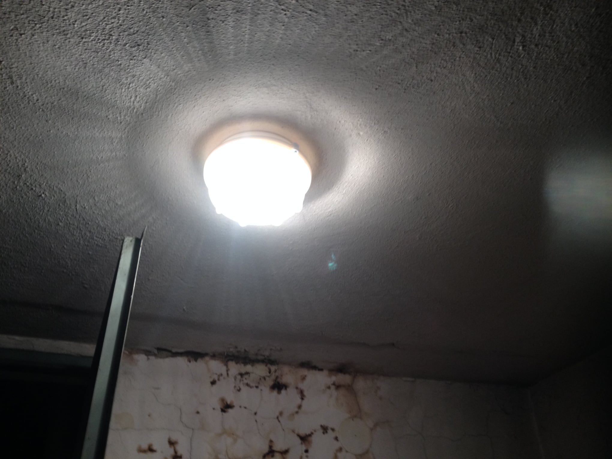 handyman brno - Installation of a light above the entrance to the attic space