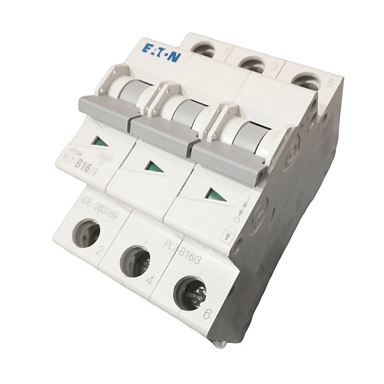 handyman brno - 3-phase circuit breaker in a home electrical panel
